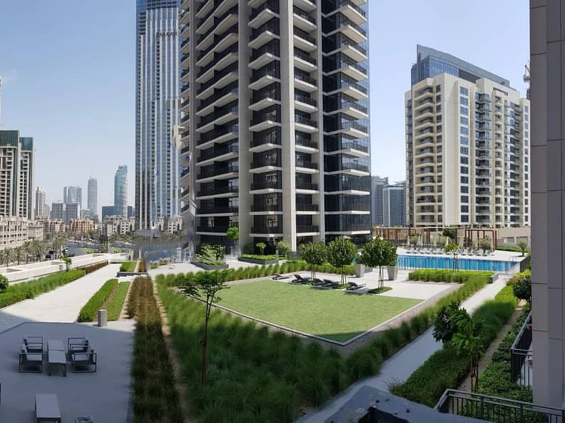 Boulevard crescent landscape constructed by Desert Landscape