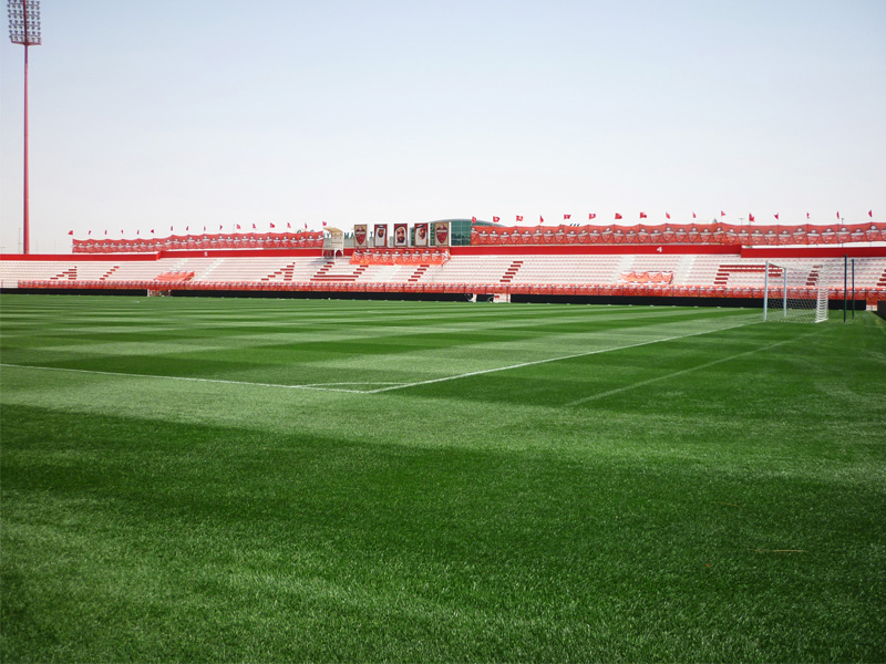 FIFA standard football pitches maintenance by desert turfcare