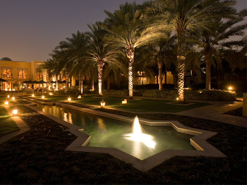One & Only Royal Mirage water feature constructed by Desert Group