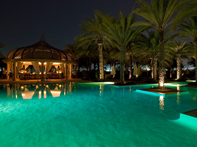 One & Only Royal Mirage swimming pool constructed by Desert Group