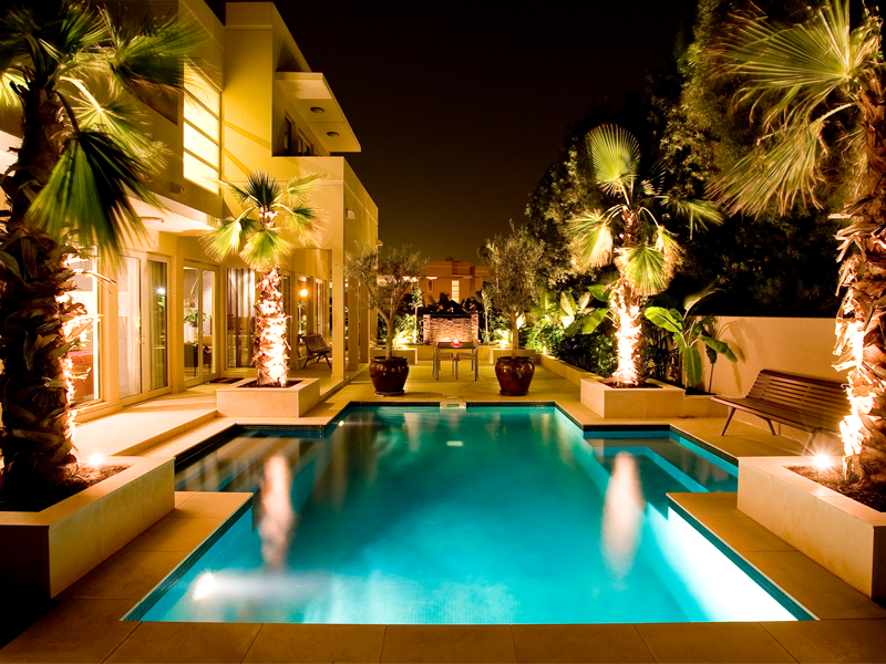 Private villa in emirates hills constructed by Desert Group