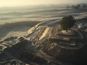 Rumanza golf course Pakistan under construction by Desert Group