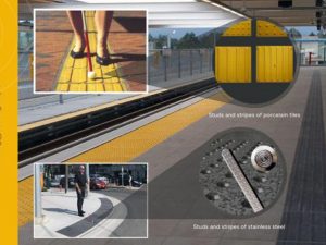 Tactile paving in Desert Turfcare General Trading